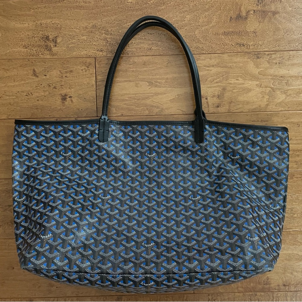 GOYARD Saint Louis Tote in Navy Black